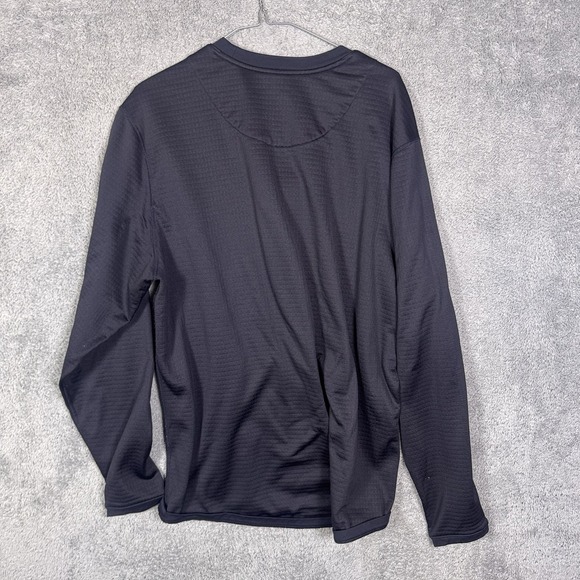 Jordan Michigan Wolverines Sweatshirt Men XL Grid Fleece Stitched Logos Pullover - Picture 2 of 12